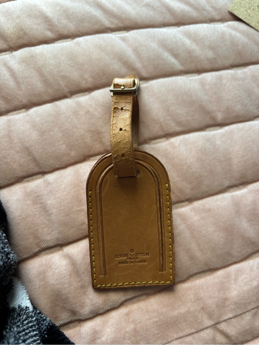 Louis Vuitton Leather Travel Luggage Tag - Picture 5 of 7